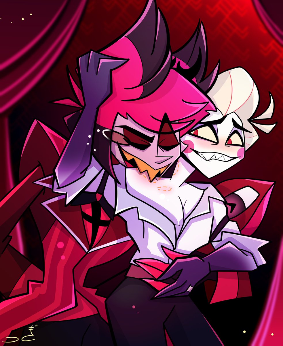 MagicAlma21's tweet photo. #HazbinHotel #HazbinHotelFanart
#RadioApple #Appleradio #Bambilu 

So tasty🩸 https://t.co/Fj3JH0Q5pr