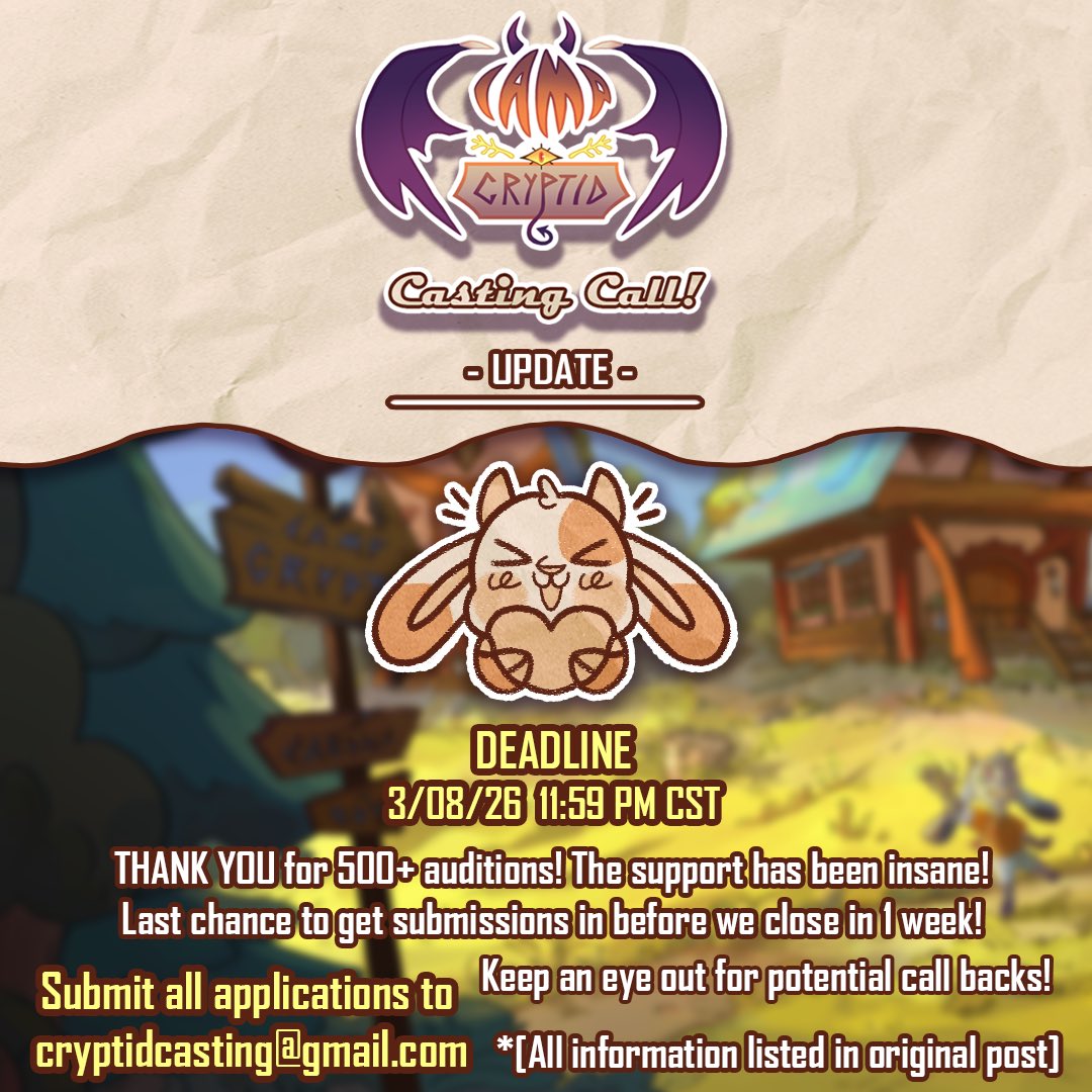 Camp Cryptid tweet media