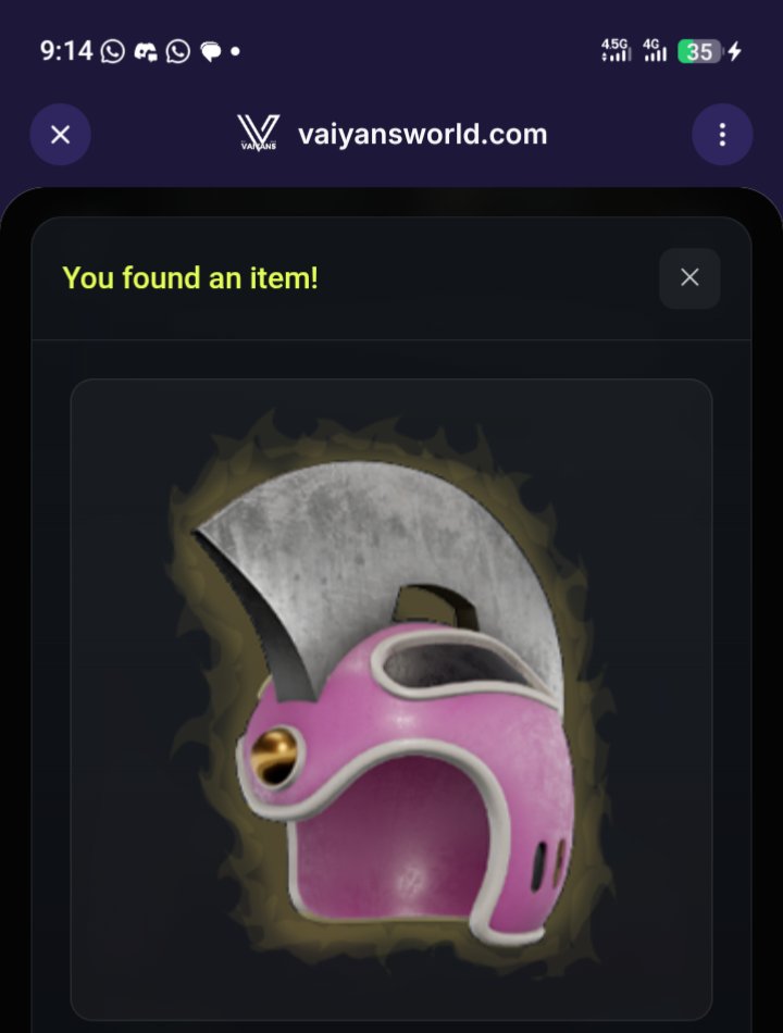 M_nura2008's tweet photo. I just found Quest Item #857 in @Vaiyansworld Item Quest!
Try your luck → https://t.co/jBlHCip2bx #Vaiyans #ItemQuest #VeChain https://t.co/DccYD0q2Vk