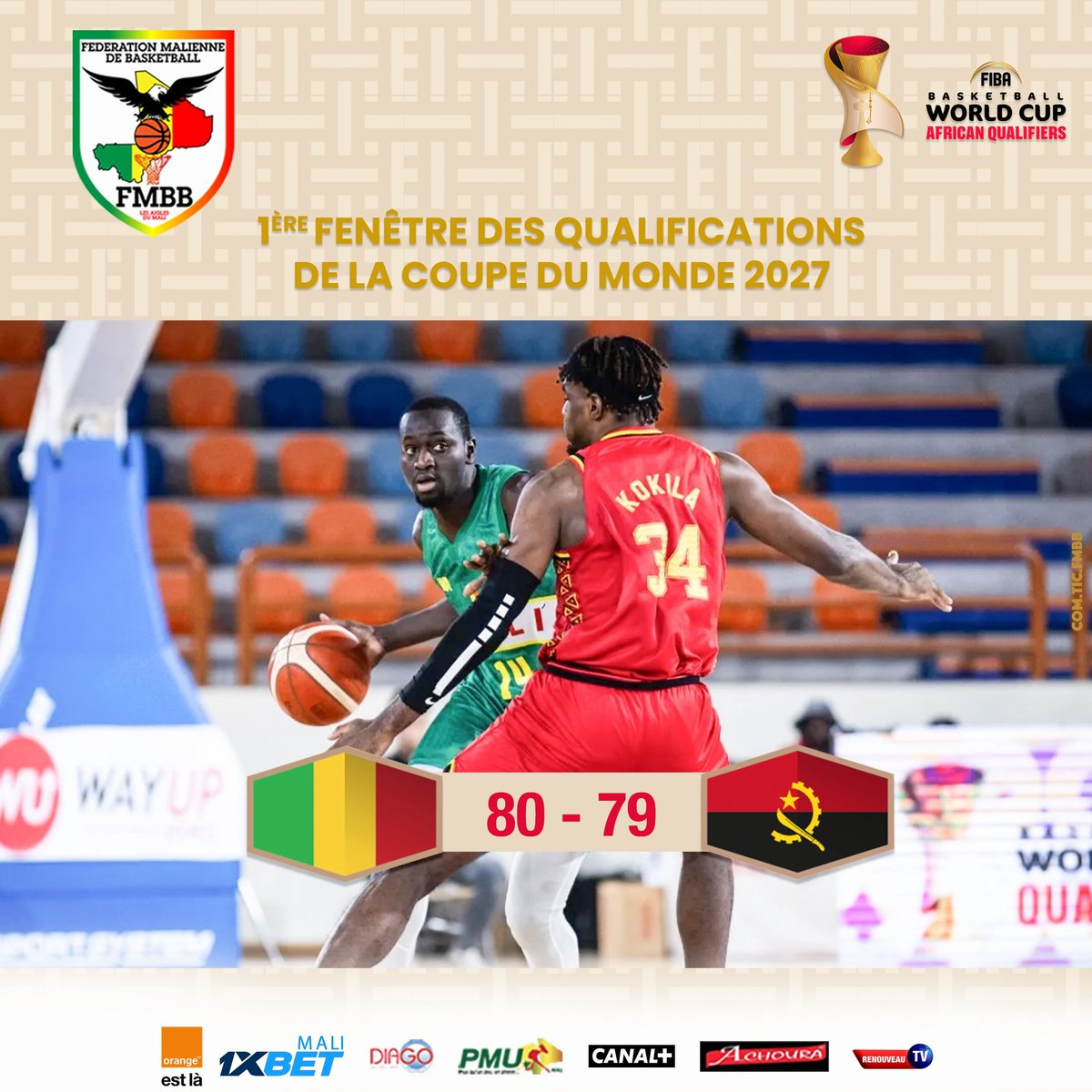 Fédération Malienne de Basketball - officiel tweet media