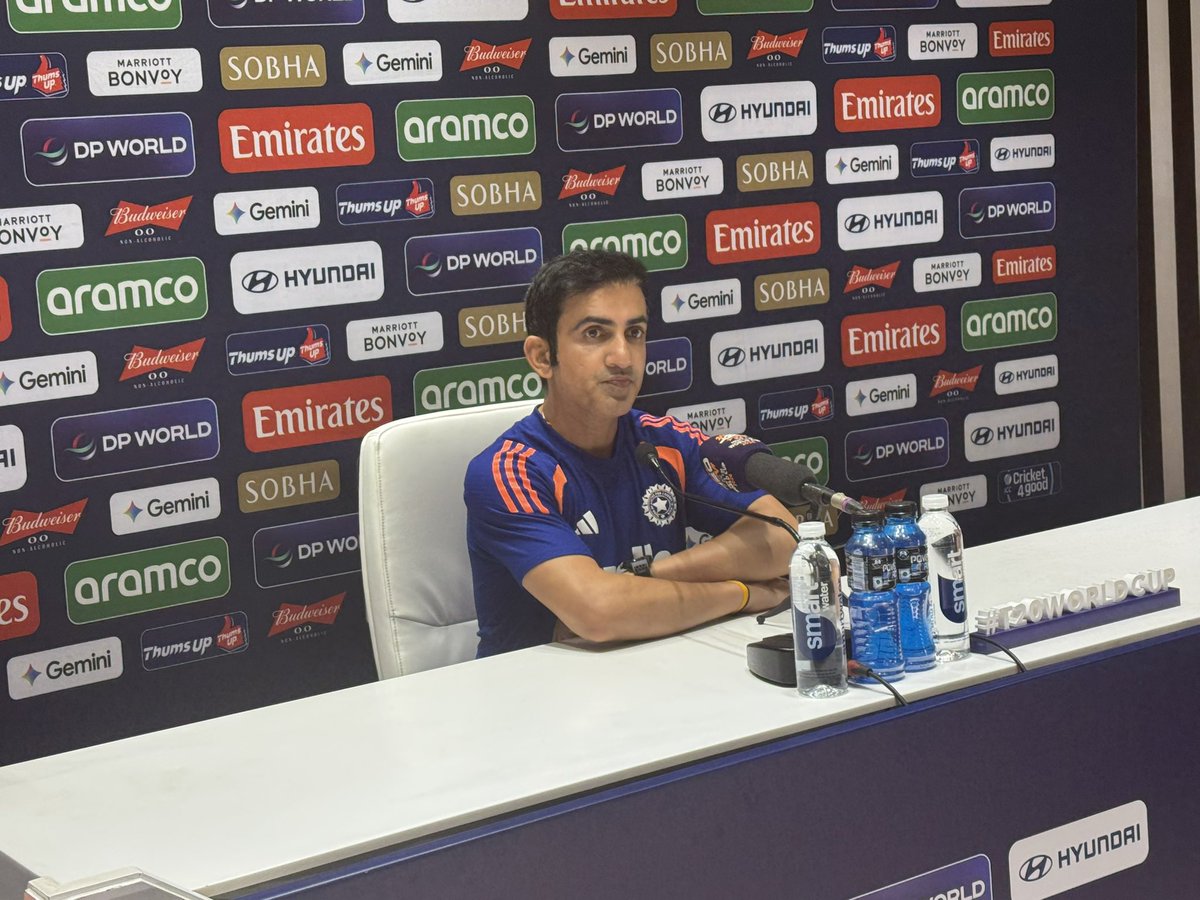 When the team loses, Gautam Gambhir never comes to the press conference, but when the team wins, he definitely shows up. Rahul Dravid was not like that he didn’t come when the team won, but he used to come to the press conference when the team lost.

When India lost to South
