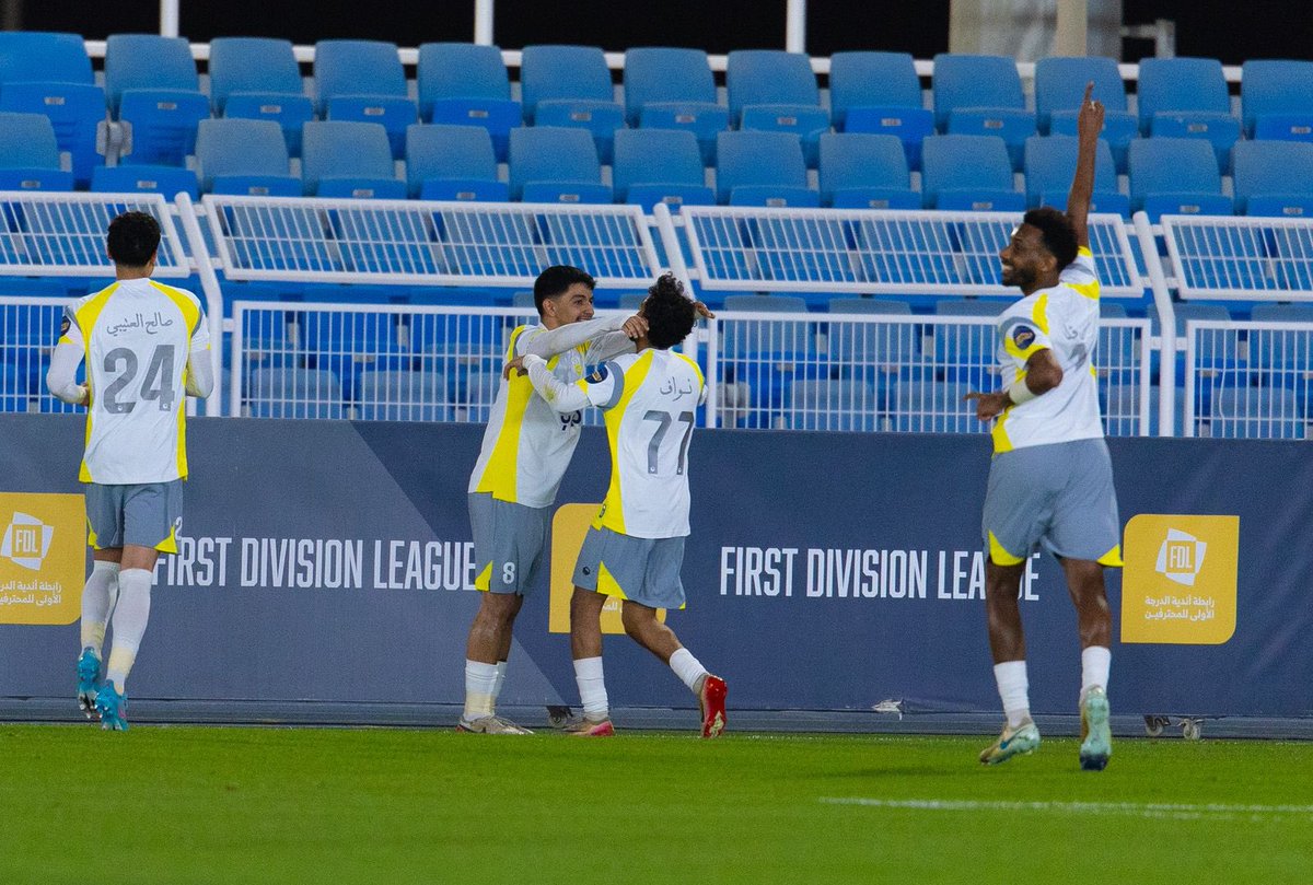 Jubailclub's tweet photo. نواف الرشودي وفرحة الهدف 🤩💛

#الجبيل_البكيرية | #دوري_يلو https://t.co/eWmCZfeqhN