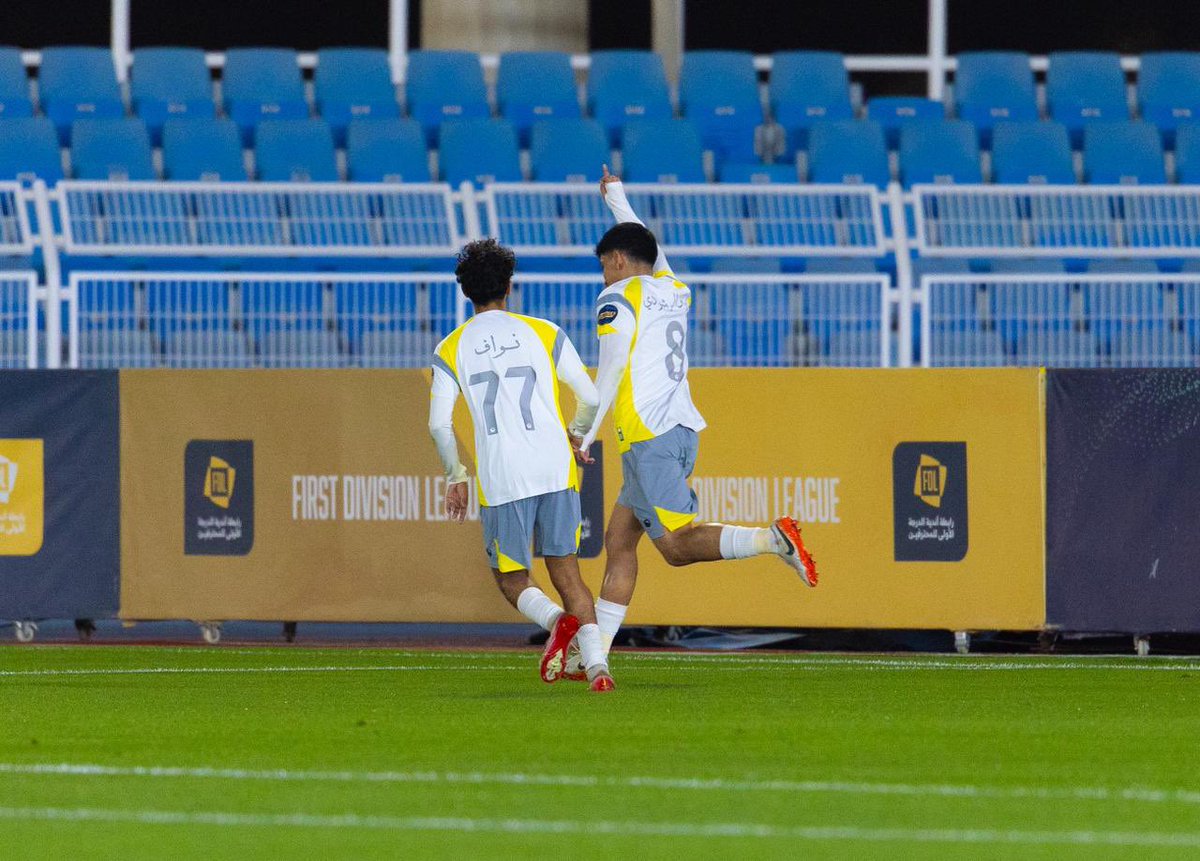 Jubailclub's tweet photo. نواف الرشودي وفرحة الهدف 🤩💛

#الجبيل_البكيرية | #دوري_يلو https://t.co/eWmCZfeqhN