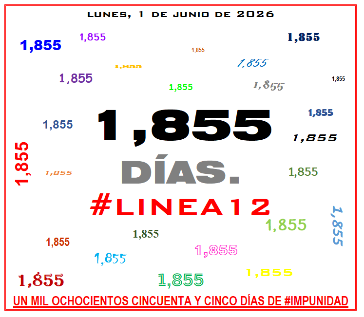 FOFORO99's tweet photo. ¿#QueTal durmieron @Claudiashein, @ManceraMiguelMX &amp; @m_ebrard❓🙄🤔

Recuerden que hoy SE CUMPLEN 1,855 DIAS de la #TRAGEDIA de la #Linea12 del @MetroCDMX donde MURIERON 26 PERSONAS.

@epigmenioibarra: ¿ME AYUDAS CON EL #PaseDeLista1al26❓🙄🤔

#Linea12NoSeOlvida
#IMPUNIDAD https://t.co/0bKl96dN33