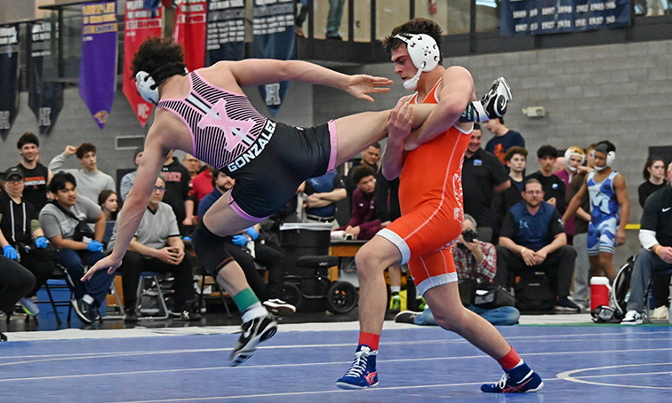 CTWrestling's tweet photo. With five champions, No. 1 Xavier rolls to fifth straight State Open championship. Braylon Gonzalez wins 3rd straight Open title while Evan Schibi and Cole Desiano grab 2nd consecutive Open championships https://t.co/3gdIY7TVJ5 #ctwr https://t.co/0uwYWqRCSk