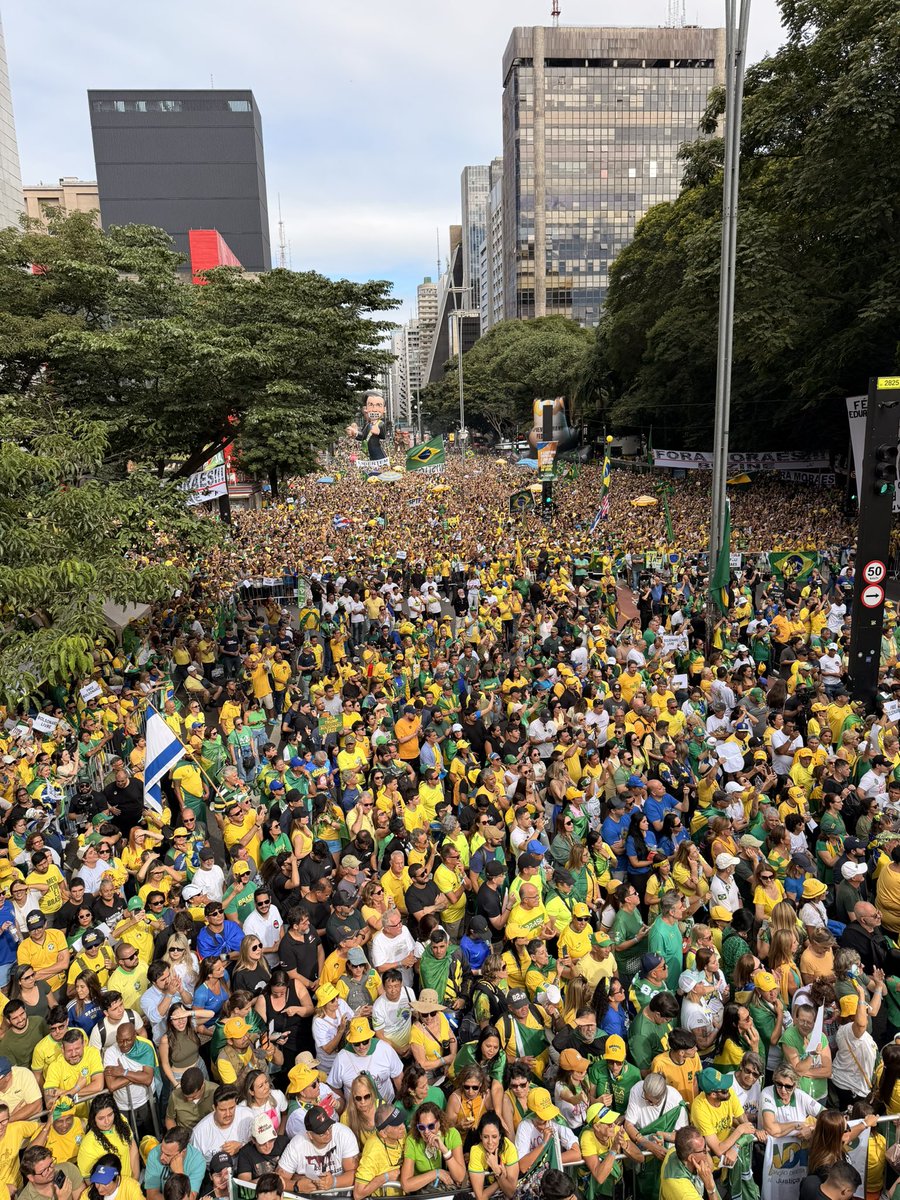 WalhallaMann's tweet photo. 🇧🇷🔥| Av Paulista, SP, Brasil.

Parece que el pueblo brasileiro está decidido a dejar atrás al socialismo. Enhorabuena. 

Marcha en apoyo a Flavio Bolsonaro. https://t.co/QJatVQwNox