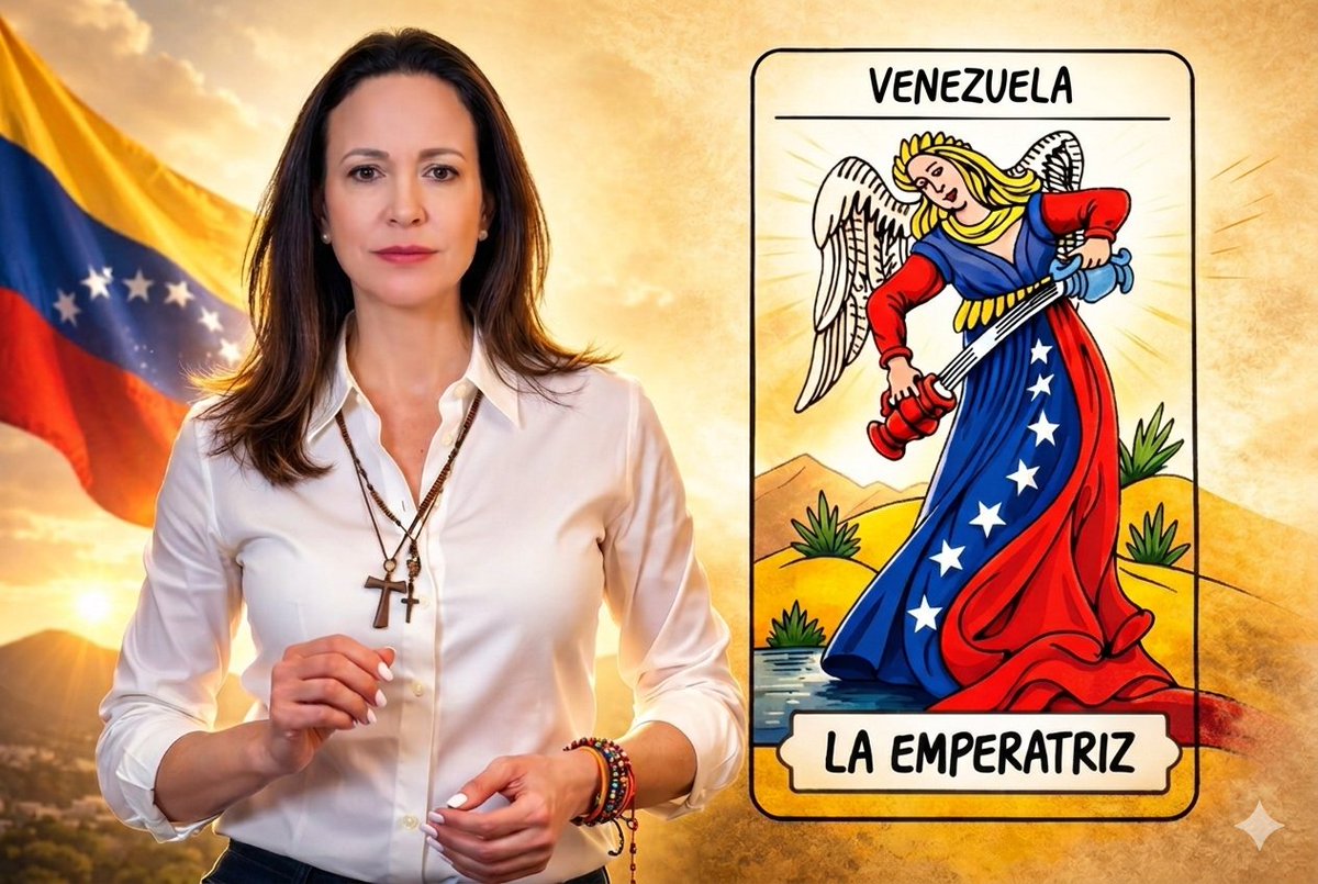 ÚLTIMA HORA VENEZUELA! 🚨🇻🇪

¡EL DESTINO ESTÁ ESCRITO! 🗳️🇻🇪

La carta de LA EMPERATRIZ ha sido revelada y tiene un nombre: María Corina Machado. 👑✨

No es solo política, es una fuerza imparable que llega para reclamar el trono de la democracia. El cambio no es una posibilidad,