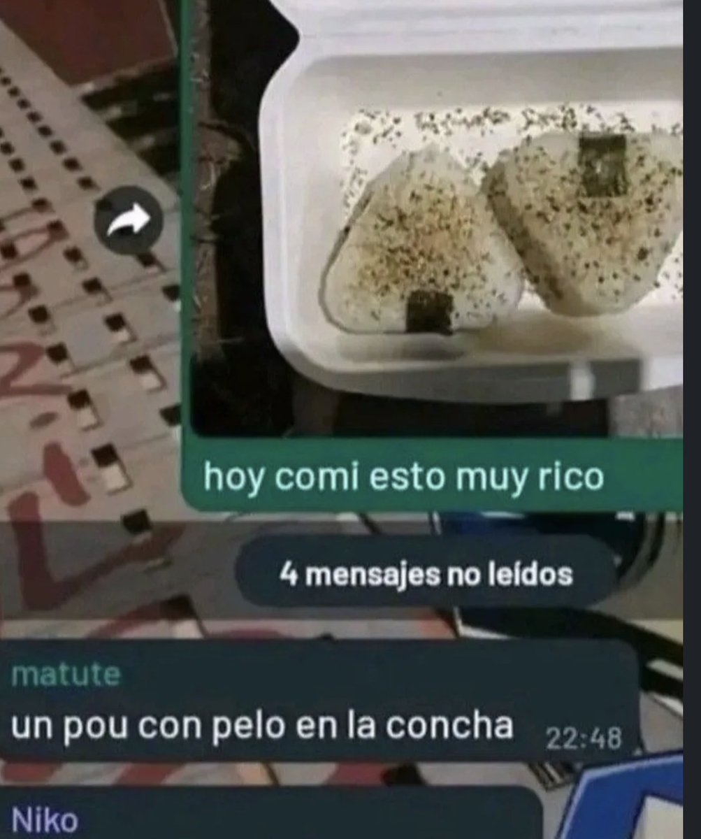 Que rico un pou con pelo en la
concha