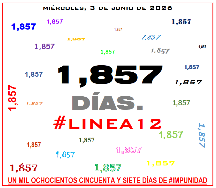 FOFORO99's tweet photo. ¿#QueTal durmieron @Claudiashein, @ManceraMiguelMX &amp; @m_ebrard❓🙄🤔

Recuerden que hoy SE CUMPLEN 1,857 DIAS de la #TRAGEDIA de la #Linea12 del @MetroCDMX donde MURIERON 26 PERSONAS.

@epigmenioibarra: ¿ME AYUDAS CON EL #PaseDeLista1al26❓🙄🤔

#Linea12NoSeOlvida
#IMPUNIDAD https://t.co/VwJWGCl5NL