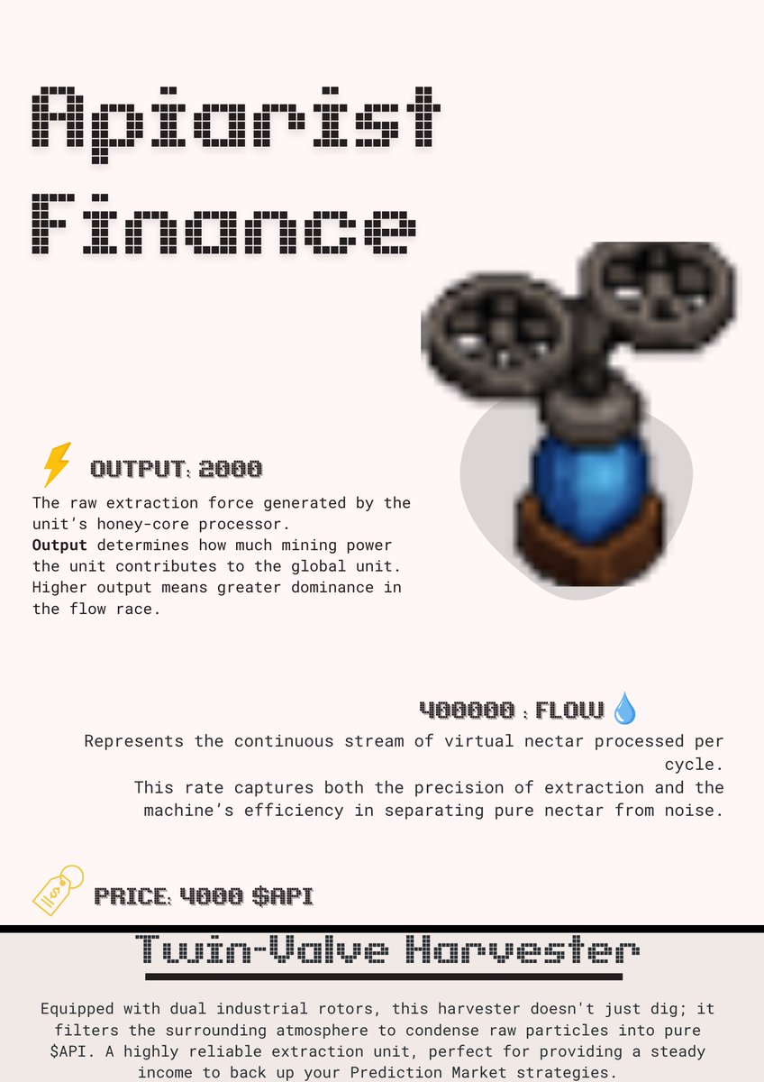 Apiarist finance 🟪 tweet media