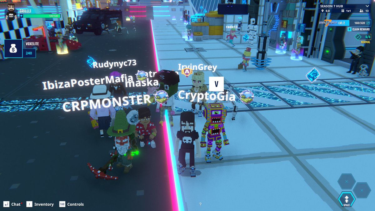 Grillli3's tweet photo. Ambassador hunt inThe Sandbox Season 7 Hub: found one! Who did you spot? @TheSandboxGame https://t.co/3b750rePNB #Season7 https://t.co/t4Uuz7QTpu