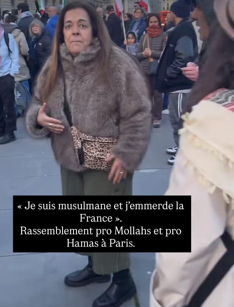 Les connasses sont de sortie. Que la gueule de celle qui emmerde la France fasse le tour de la planète 🤷‍♂️