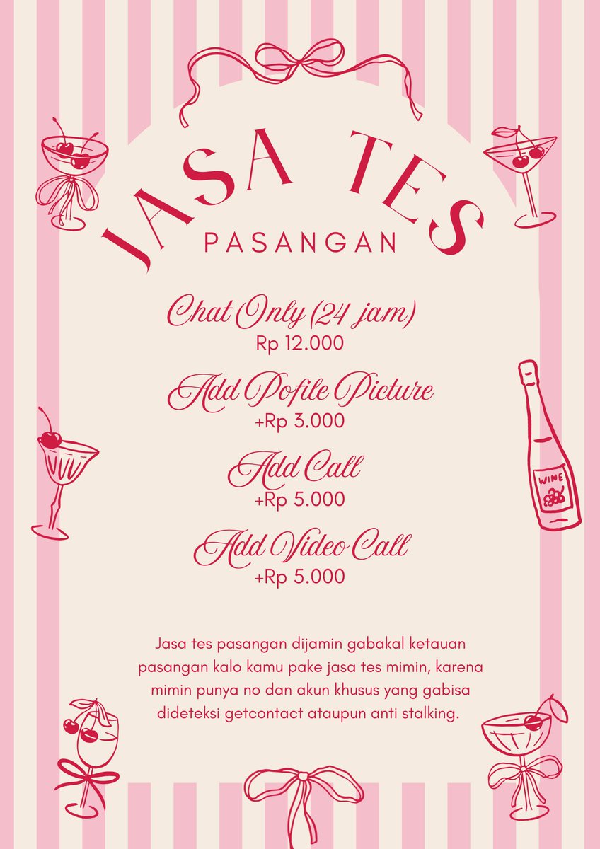 ✨Jasa Curhat dan Tes Pasangan✨ tweet media