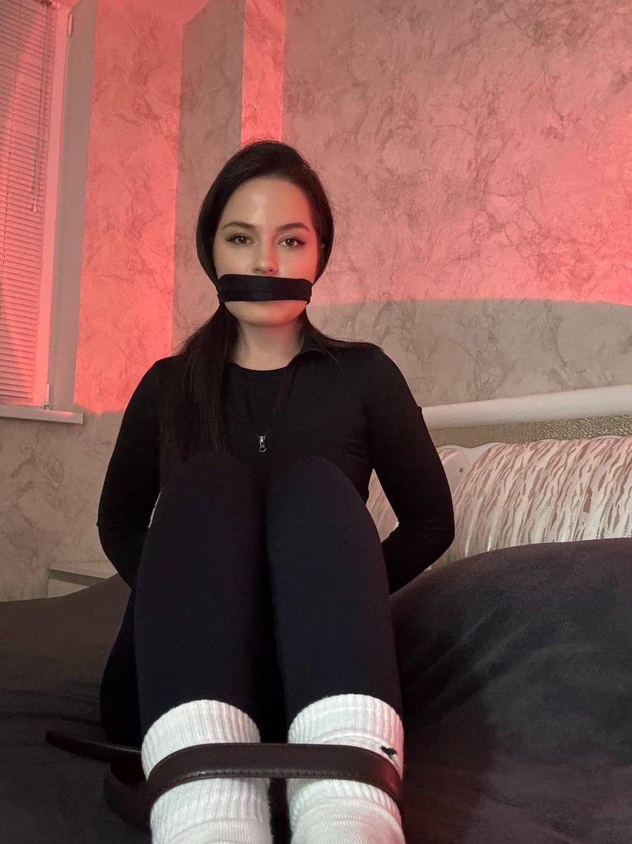 SilentTypeFan's tweet photo. #boundandgagged #damselindistress #womenheldhostage https://t.co/kzGvHDfMmM
