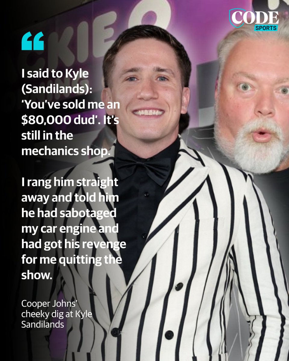 Was it revenge?

Former NRL player Cooper Johns has revealed the $80,000 Land Rover he bought from shock jock Kyle Sandilands “completely shat itself” the very next day after he quit KIIS FM.

BULLDOG'S BITE: bit.ly/4ulpRVJ