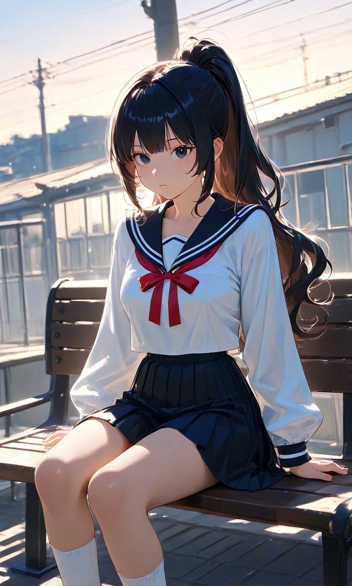 月曜日の朝です🎵 皆様、おはようございます💕💖 #pixai #AIイラスト