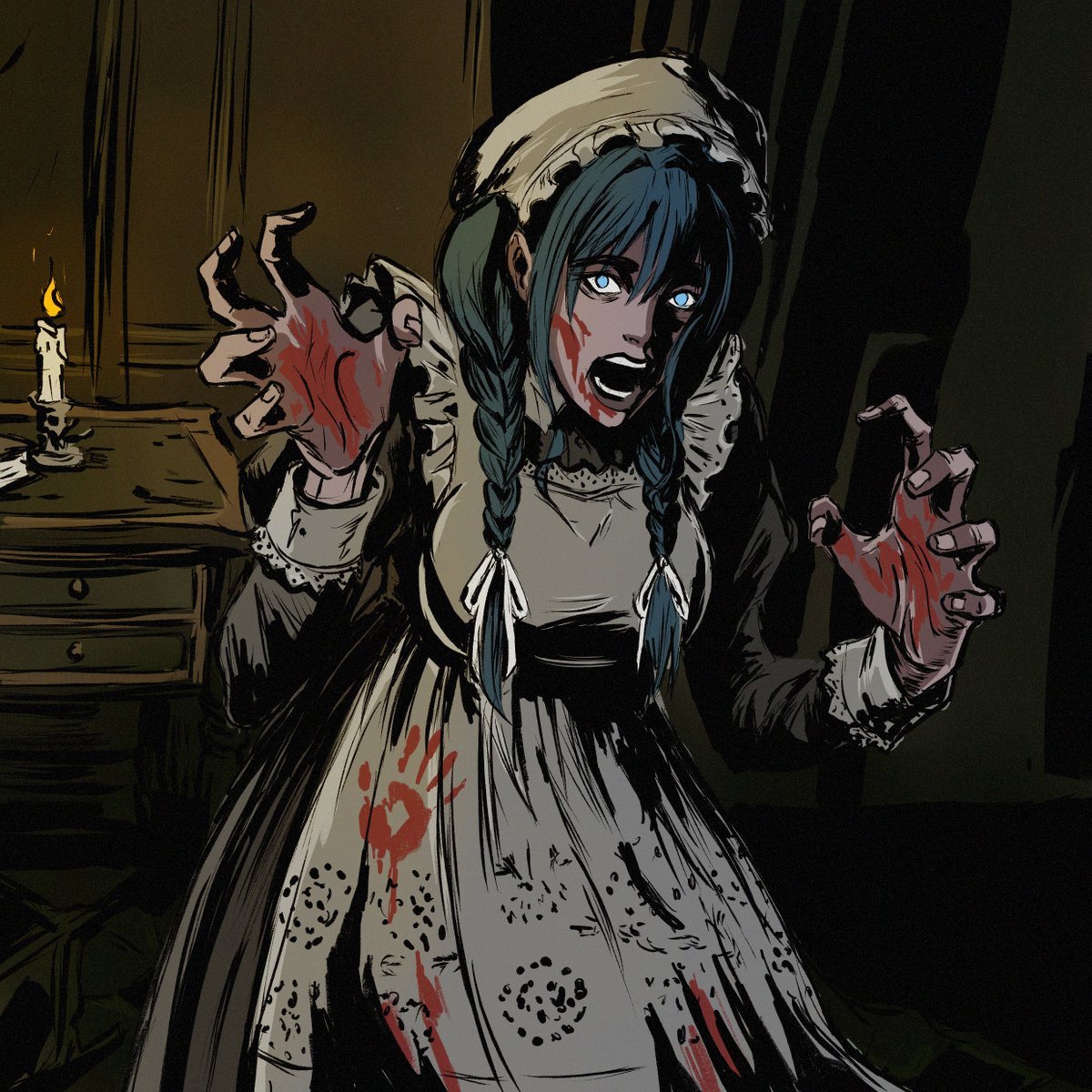 Guys, someone need to stop her 
#kronillust