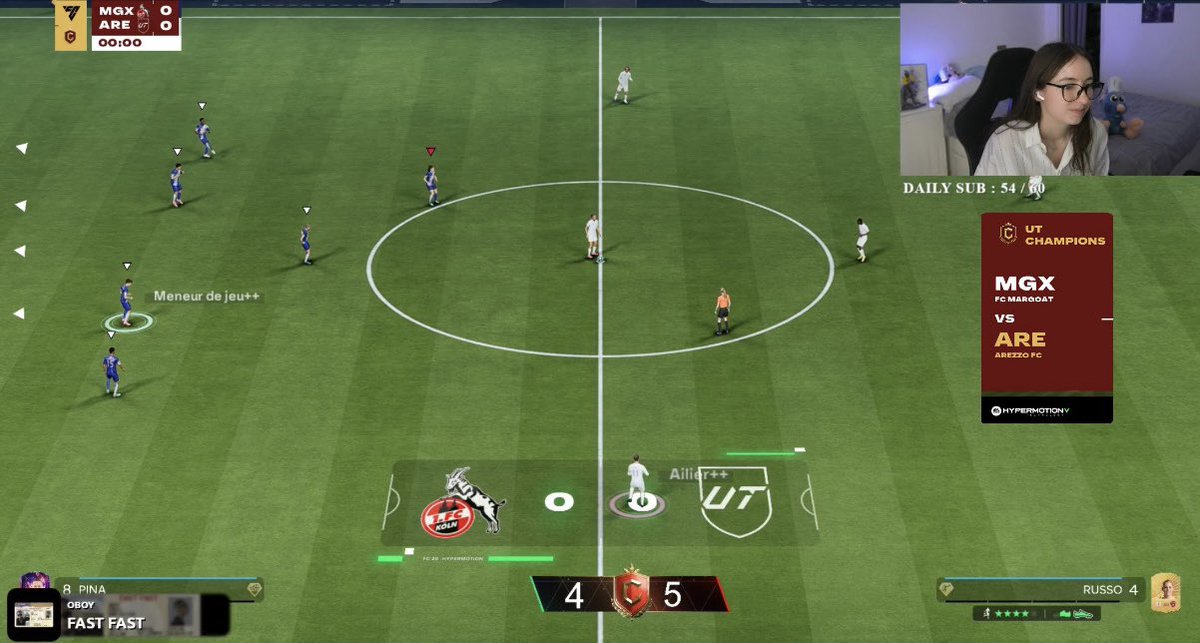 Margoat_prr's tweet photo. Bonsoir @easportsfcfr
Je faisais paisiblement mon FUT Champions lorsque j’ai rencontré 2 cheaters en 3 matchs, ce qui a rendu l’expérience pour le moins désagréable. Je peux bien entendu vous communiquer leurs pseudos « Cmui22q70sc3 et  « Arezzo FC »
Inutile de me remercier 🙂 https://t.co/fJ8a4MiV1F
