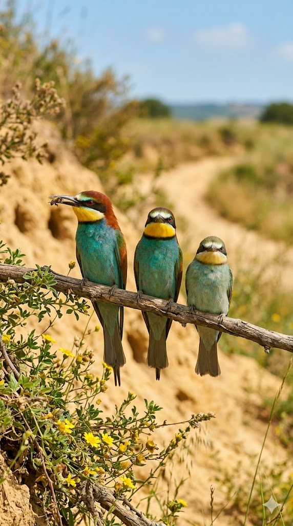 echomythe's tweet photo. The European bee-eater: a living rainbow hunting in mid-air.

Le guêpier d’Europe : un arc-en-ciel vivant qui chasse en plein ciel.

#OMOL  Emirats   #KCORP📷    Kamel   Hojberg https://t.co/JGAz4RLtPM