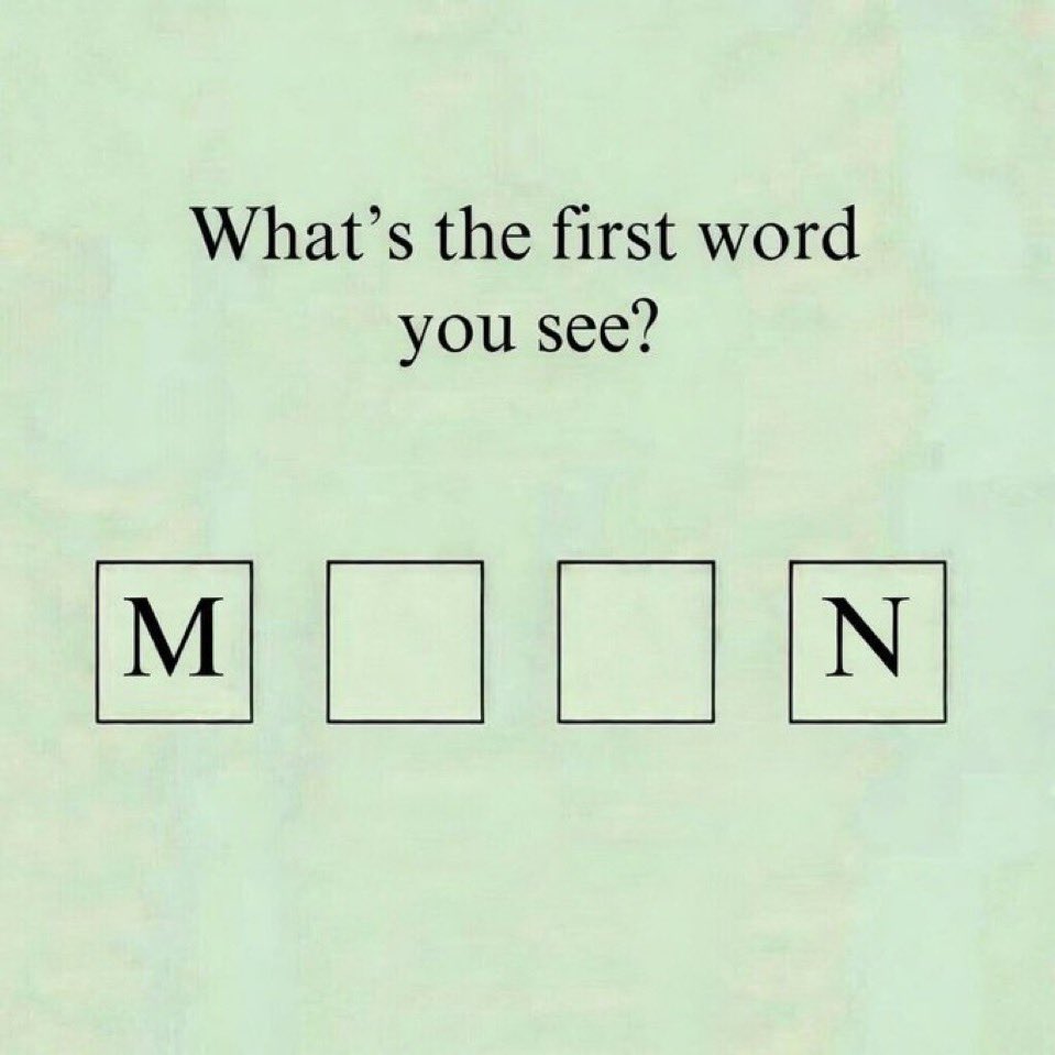 Good night⚡️🌙
What’s the first word you see?