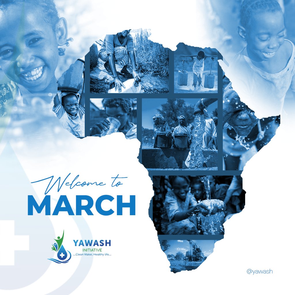 YAWASHInit30507's tweet photo. March is here 🌍💙. 

At YAWASHInitiative, every drop counts. Clean water is more than a need, it’s dignity, health, and hope for brighter futures across communities.

This month, we remain committed to bringing clean water and healthier lives to those who need it most. https://t.co/qheyFoH0yt