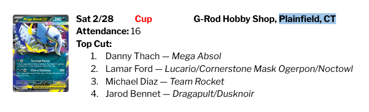 New England PTCG Updates tweet media