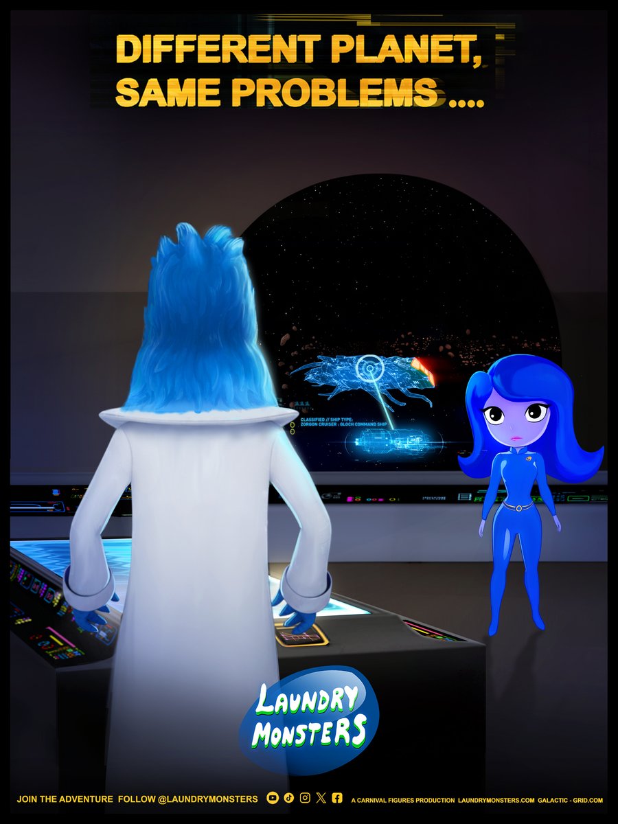 Doc Mercana &amp; Ursula | Console Map Sequence | Laundry Monsters

Ursula looks on as Doc Mercana searches the stars
and confirms the Zorgon cruiser’s location.

Discover the Laundry Monsters Universe.

Watch the Laundry Monsters YouTube playlist👇

lnkd.in/eBuVDbjW

#SciFi