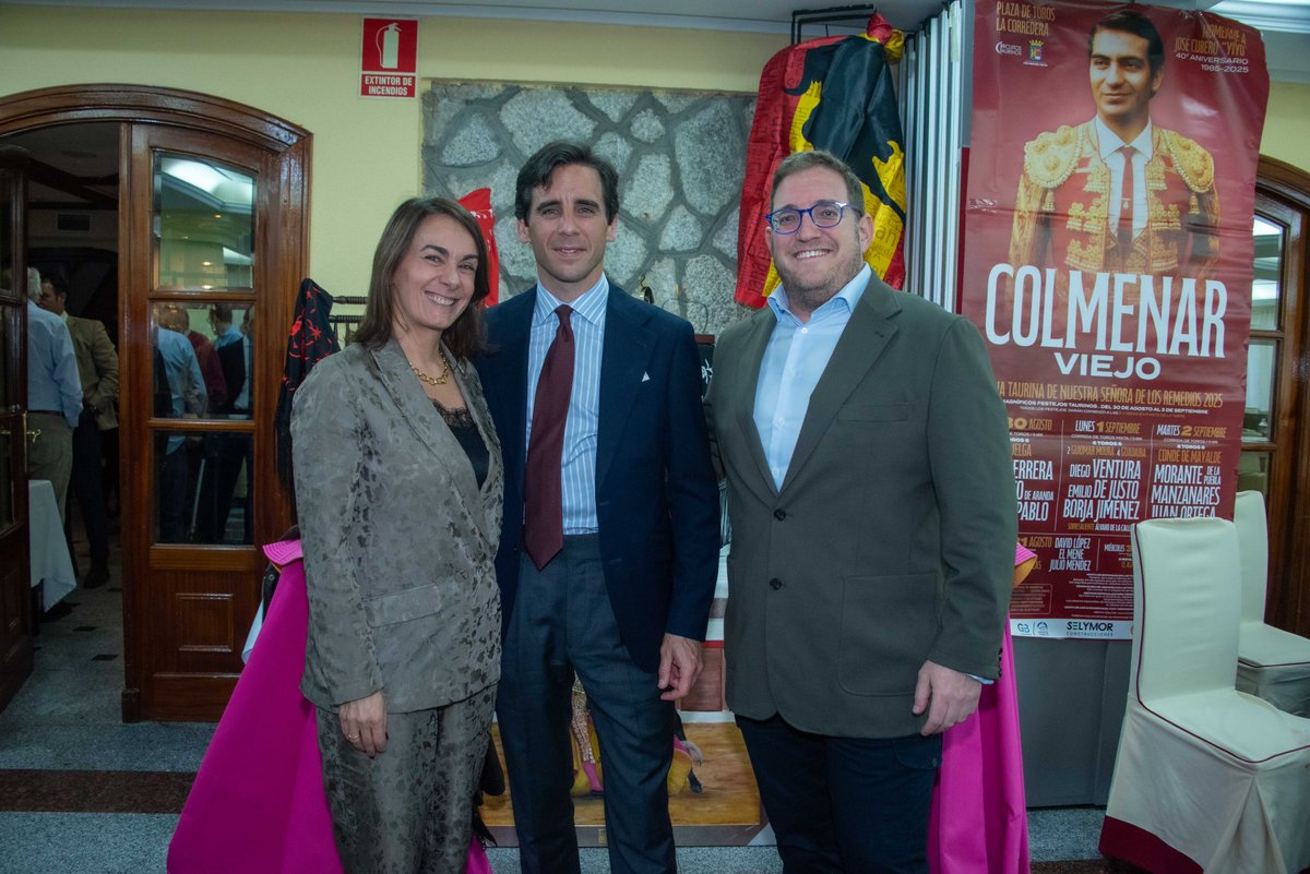 Un placer haber podido disfrutar de la entrega de premios de la ATC Tierra de Toros, a los triunfadores de la Feria Taurina de Los Remedios 2025.

#colmenarviejo #tierradetorosytoreros