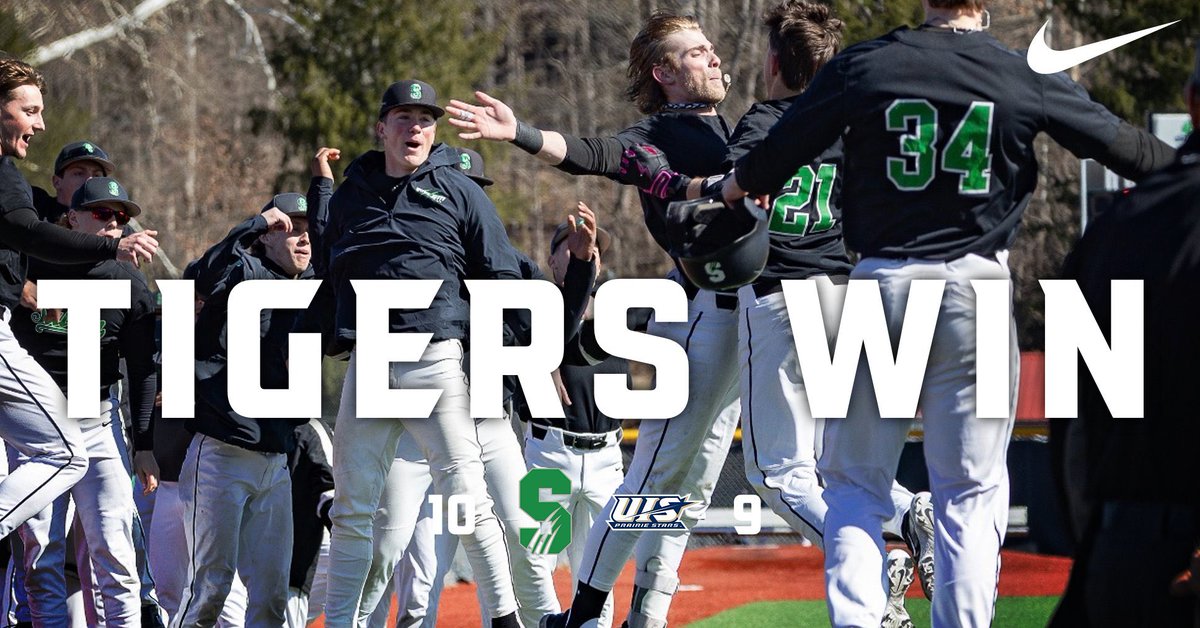 SalemBSBL's tweet image. 🐅Walk It Off, Win The Weekend🐅

Layfield walks it off in the Bottom of the 9th to win the weekend after being down 5-0 in the 2nd🦾

We are back in action for some midweek madness at Cal U on Wednesday❗️

#FAMILY #GET2