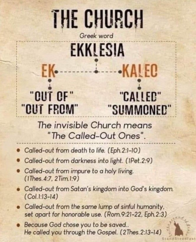 Life_truthway's tweet photo. The Church ( EKKLESIA ) ! https://t.co/QdN6PpDSrB