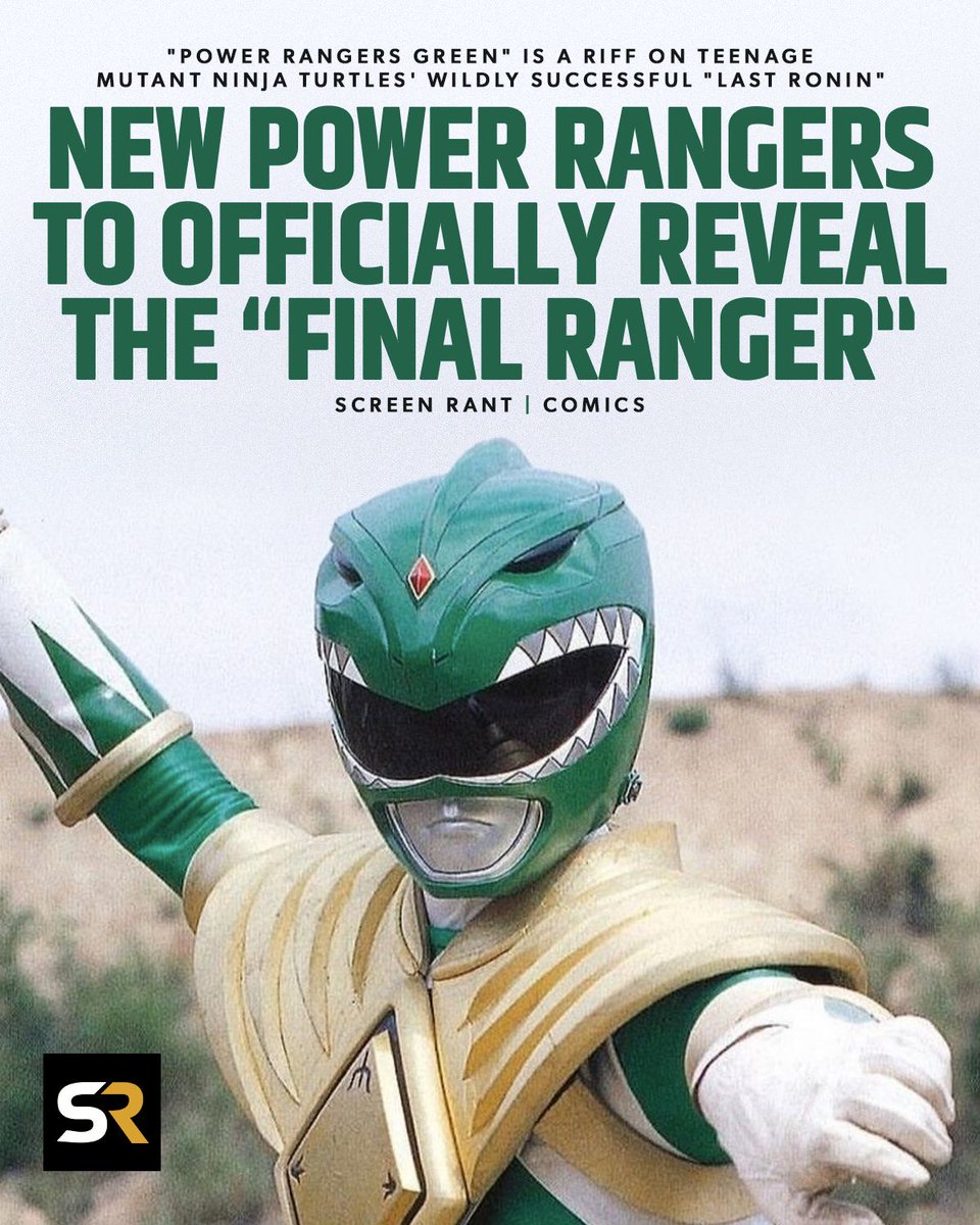 Boom! Studios announced a wave of new Rangers comics for spring 2026, and among them is Power Rangers Green.

It sounds like their take on the Teenage Mutant Ninja Turtles’ smash-hit Last Ronin series.

Learn More: screenrant.com/power-rangers-…