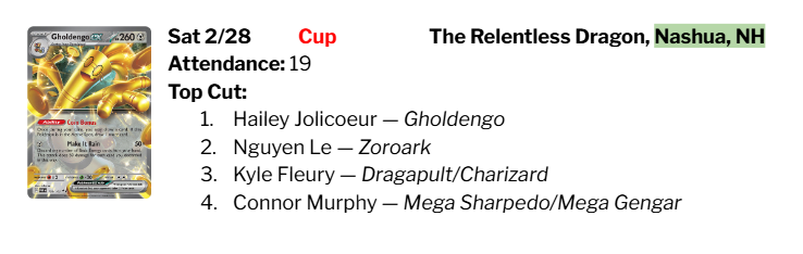 New England PTCG Updates tweet media