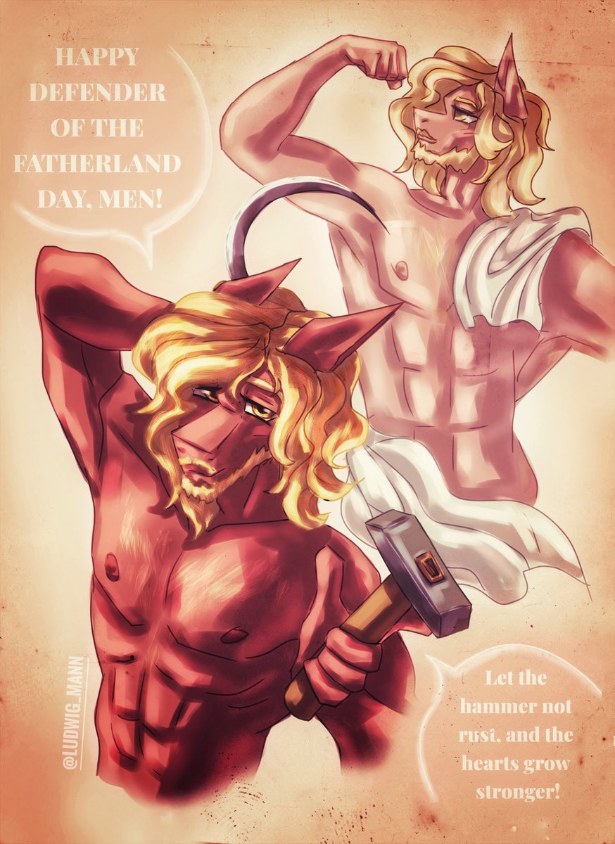 LUDWIG_MANN_'s tweet photo. With the past.. Defender of the Fatherland Day!

#art #digital #digitalArt #ibisPaintX #photoshop #CountryHumans #countryhumansUSSR #countrypony #countryponyart #23February #Defenderofthefatherland #ussr #countryponyussr #Countryhumanssoviet https://t.co/QSTVRFumQc
