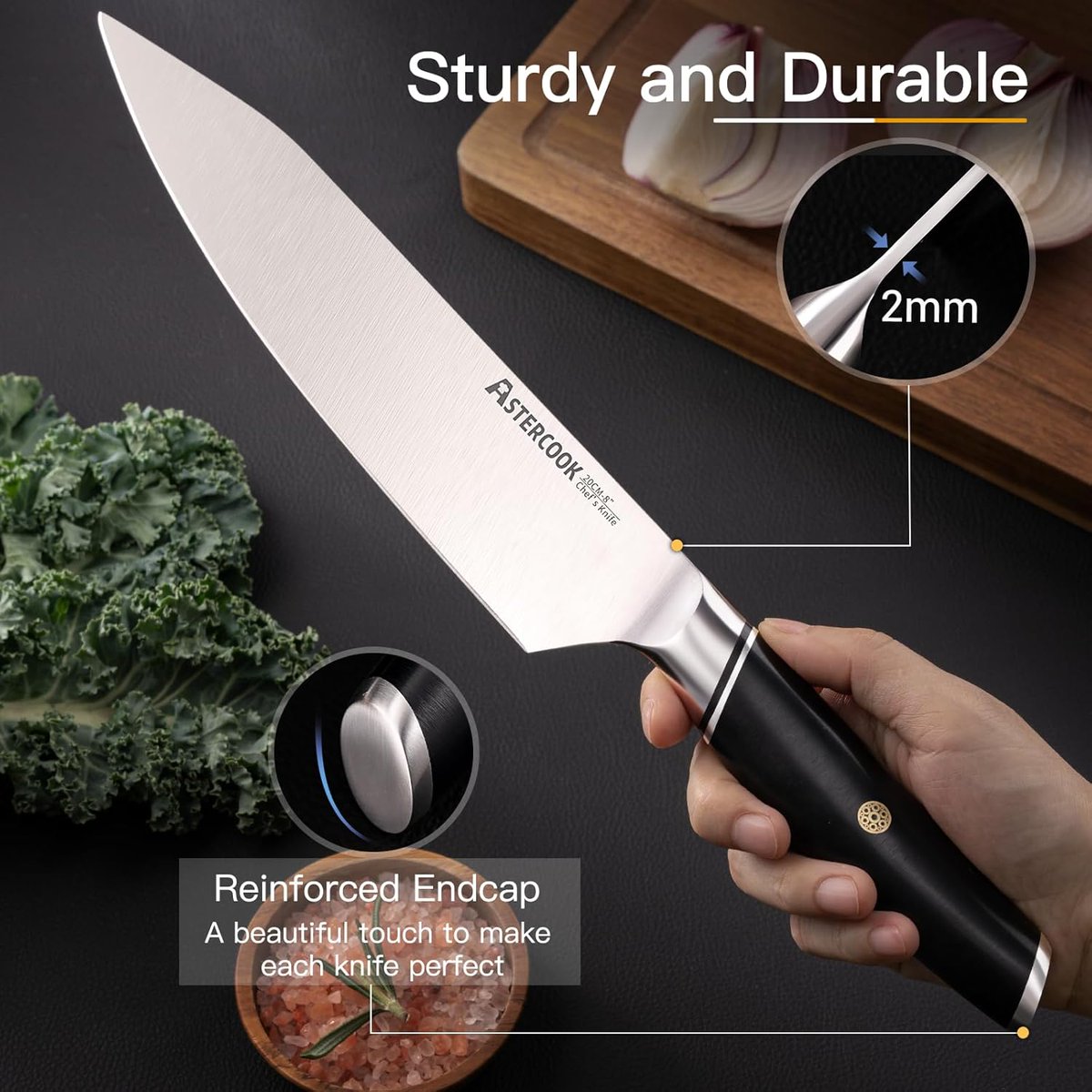 luvligems's tweet image. 50% Off Astercook Chef Knife (ABS Handle)

• Now: $9.99 (Reg. $19.99)
• Code: 77YPNSH6 – apply at checkout
• Expires: Mar 1, while supplies last

Shop Amazon: amzn.to/4b37NGY

#AmazonDeals #KitchenEssentials