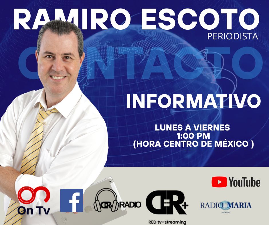 REDRadioD's tweet photo. Las #Noticias están en #ContactoInformativo, con @Ramiro_Escoto de Lunes a Viernes a las  13:00 hrs . Simultáneo a través de #REDcomunicaciones.
@redplus_tv
https://t.co/Auwn0MEMy9

@REDRadioD
https://t.co/ouF1KmeeLu https://t.co/P8VGUhOxzn