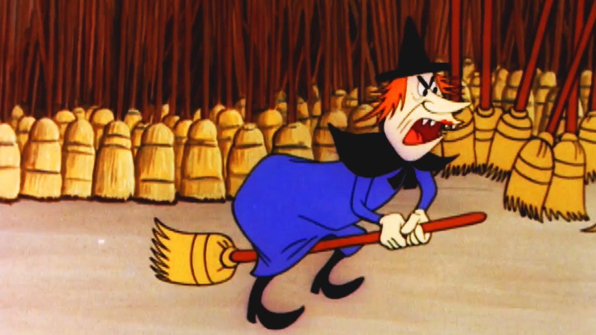 há quanto tempo você não via essa bruxa?