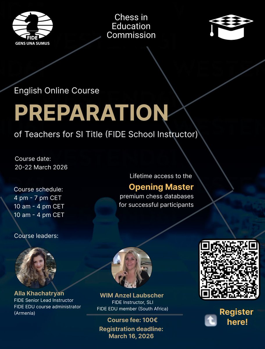 FIDE Chess in Education tweet media