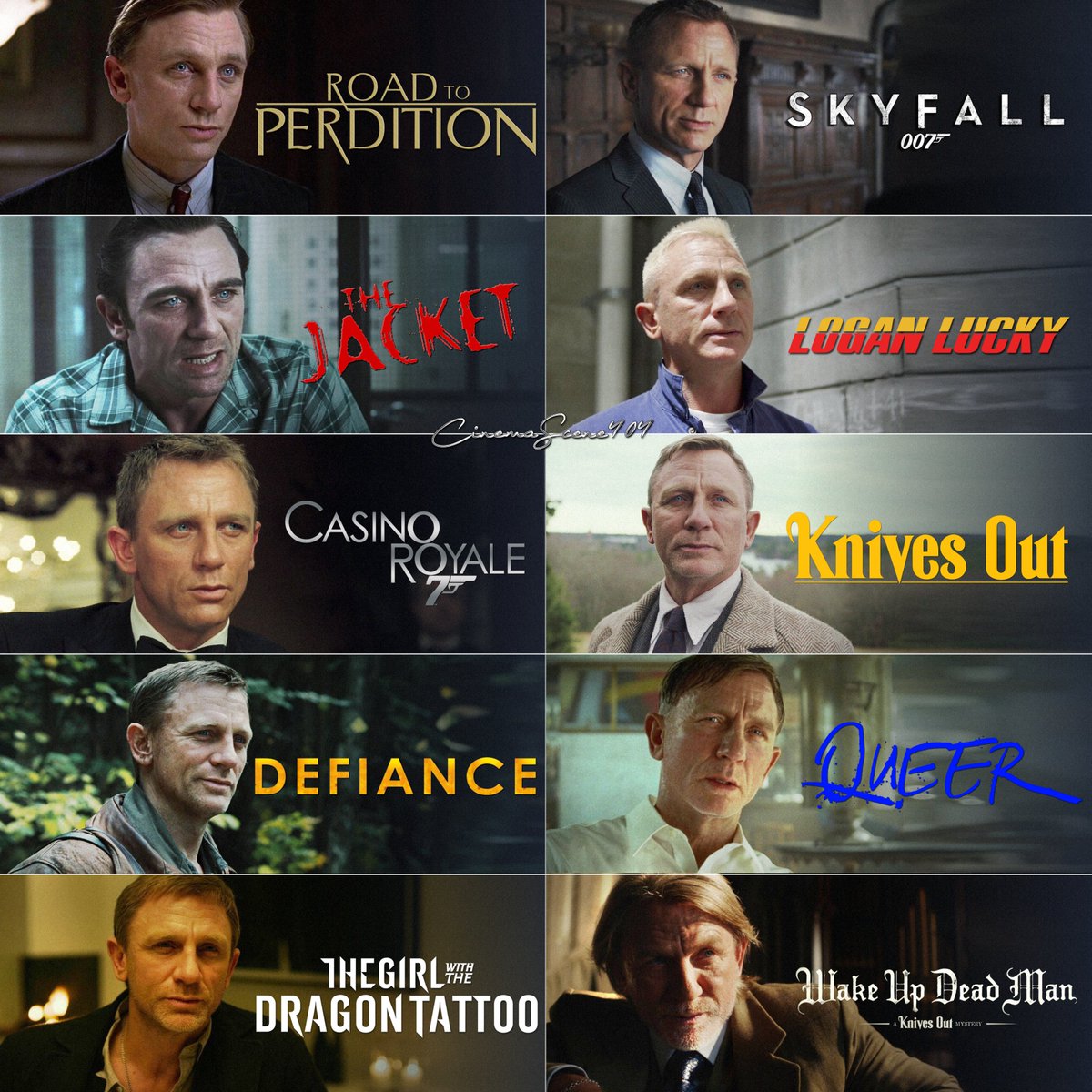 Happy birthday, Daniel Craig!❤️