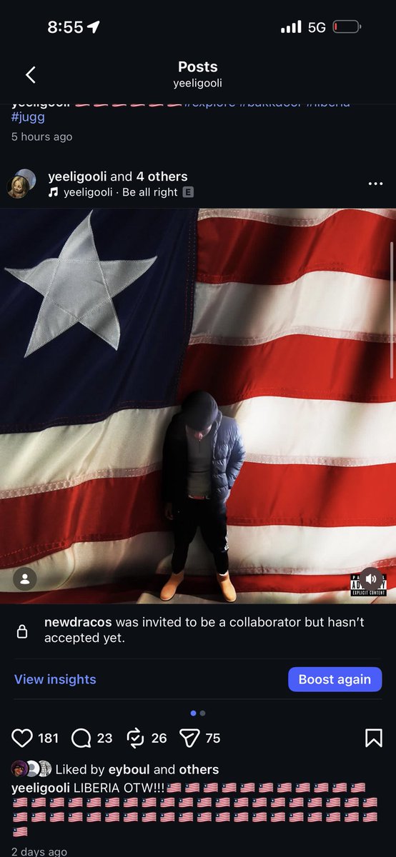 gooli0005's tweet photo. “LIBERIA” OUT NOW!🇱🇷#osamason #undergroundrap #ninevicious #jugg #slime #tdf https://t.co/dYXjf7fSfH