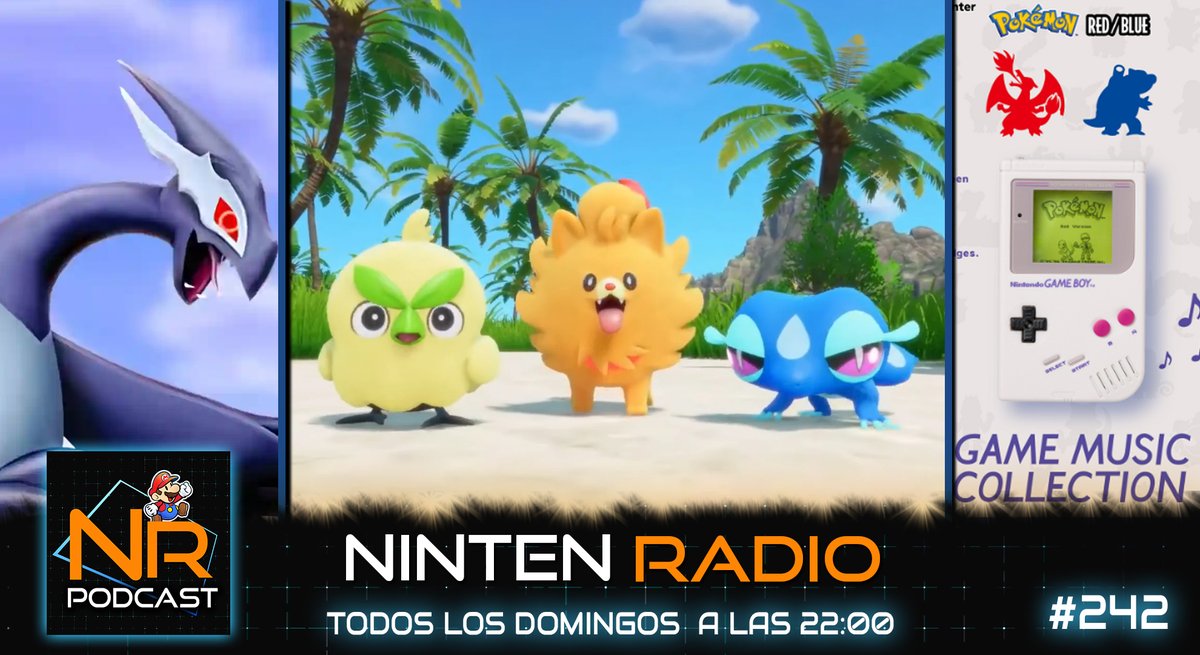 🎙️ Las novedades del Pokémon Presents, Pokémon XD y la 10ª Generación

NintenRadio Podcast #243

🟥Youtube: youtu.be/MqTBUHHvpp8
🟧Ivoox: bit.ly/3ShzqUW
🟩Spotify: open.spotify.com/show/7jfmbnhH7…