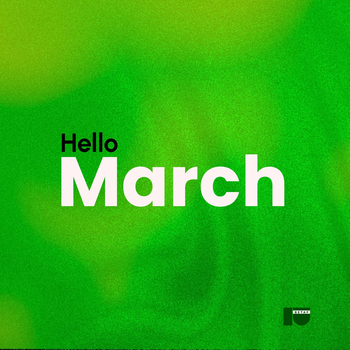 Happy New Month Everyone and welcome to March