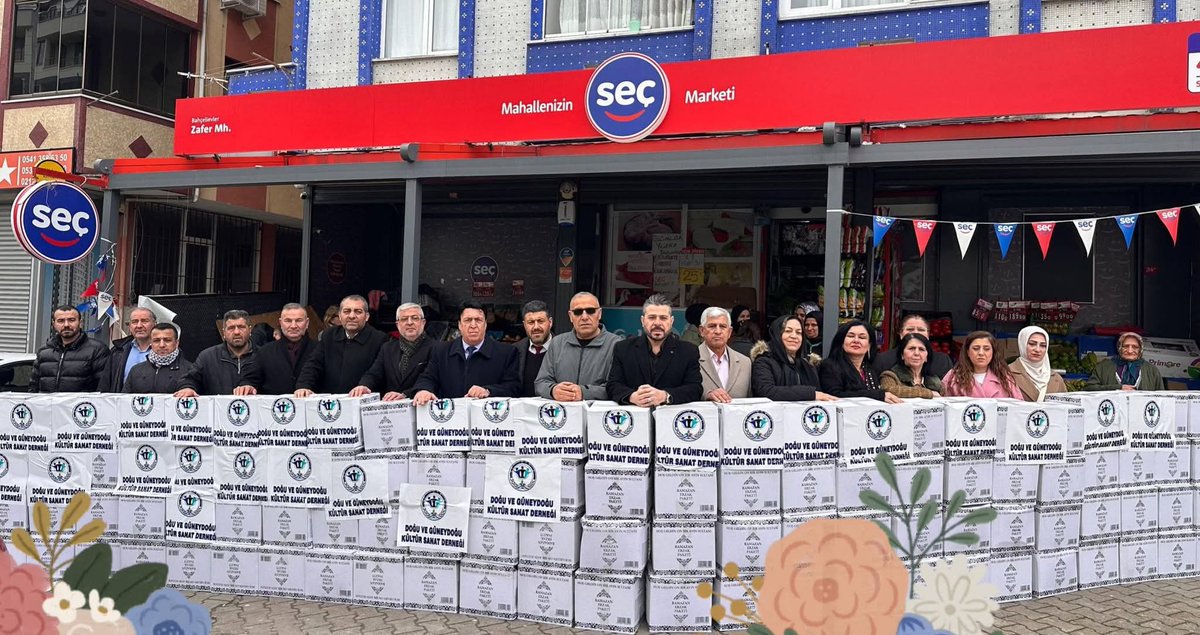 Doğu ve Güneydoğu Derneği olarak; Genel Başkanımız Ahmet Fuat Bodur ve Kadın Kolları Genel Başkanımız ile birlikte Ramazan ayında ihtiyaç sahibi ailelerimize erzak desteğinde bulunduk. Paylaşmanın ve dayanışmanın bereketini hep birlikte yaşadık. Rabbim Hayırlarımızı kabul eylesin