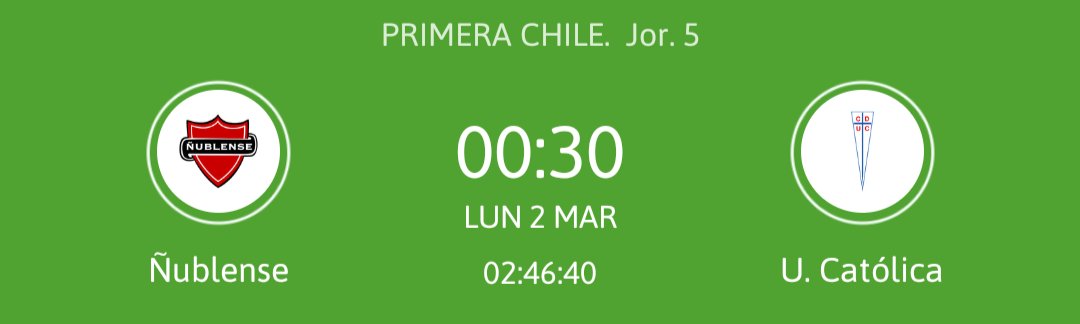 ¿Qué U.C creen que nos encontraremos hoy?
Poco a poco el equipo se va engrasando, aunque le está costando encontrar regularidad en el juego.
¿Cuáles crees que son los puntos más importantes a corregir de inmediato para conseguir un funcionamiento más fluido? 🤔
Os leemos 🔍