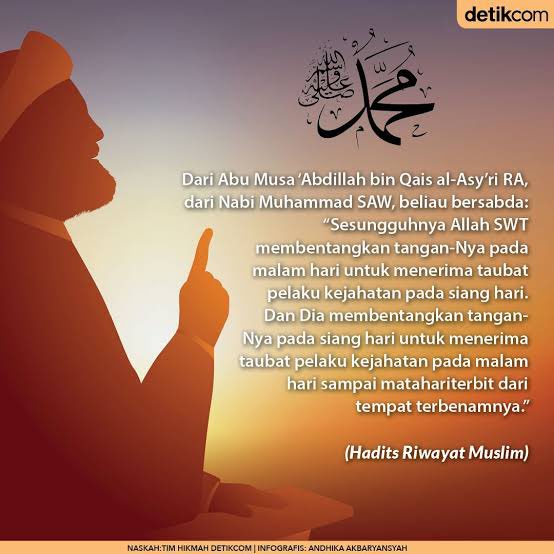 Day 12

Sungguh Allah Maha Baik, Maha Pengampun , bahkan disaat kita bermaksiat kepada-Nya, Ia masih memberikan kita rezeki. Kenapa Allah gak memutus nafas kita? karena Allah masih menunggu taubat kita