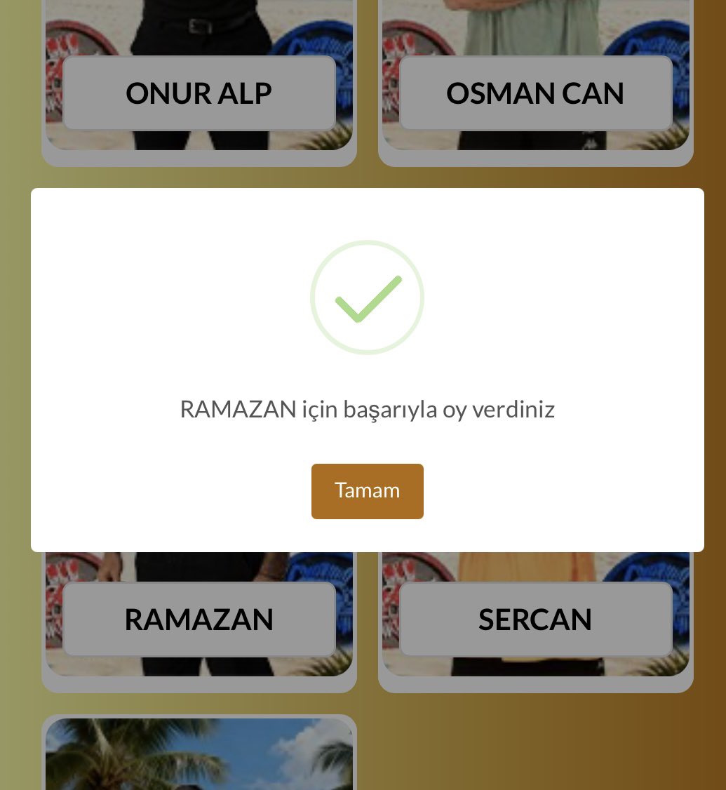 Kıvıran, söylediği sözlerin arkasında duramayan, erkek gibi Ramazan’ın karşısına kendisi çıkmak yerine “Sercan’ın karşısına düelloya atarım onu” diyip sonra da mağduru oynayan Barış’ın yerine bu hafta Ramazan’ı birinci yapıcaz. #Survivor2026