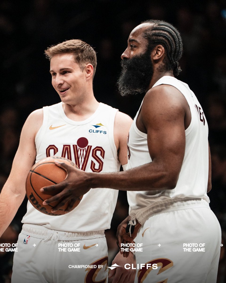 The shot maker and the shot creator.
@smerrill05 🤝 @JHarden13
@CLE_CLF | #LetEmKnow