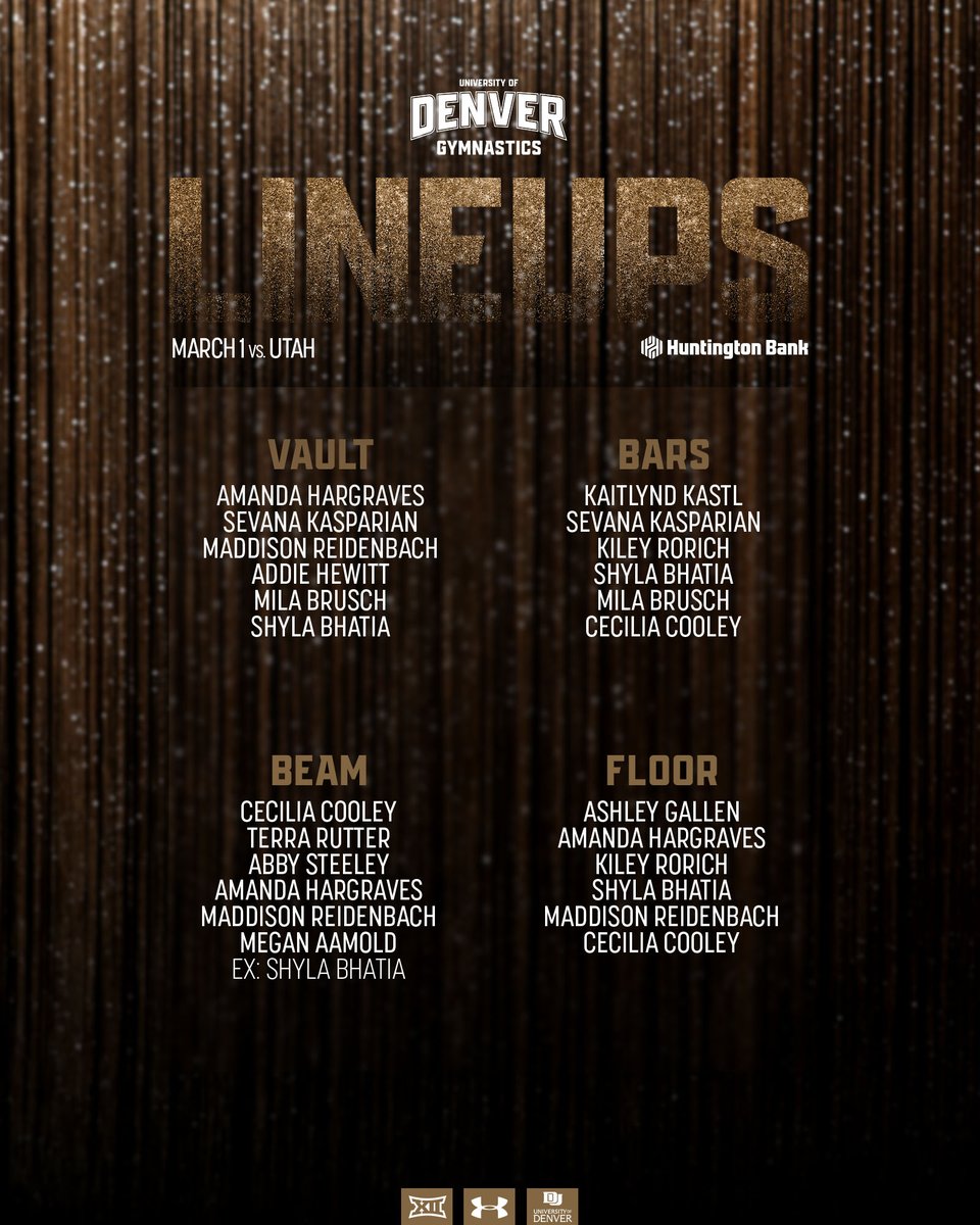 Today's lineups! #GoPios