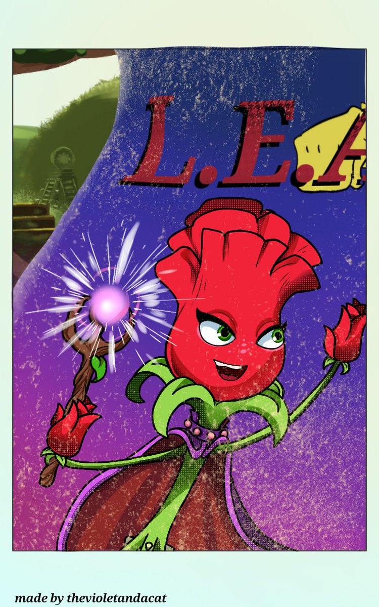 I did this drawing in the past but never really posted it
Here's a comic for both Red stinger and Rose fans
#pvzfanart #pvzheroes #Gardenwarfare #pvzcomic