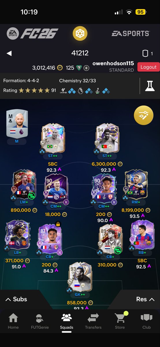 hodsoonn's tweet photo. @FUTCoinShop Just bought huijson for rijkard https://t.co/ix2guvnxiy