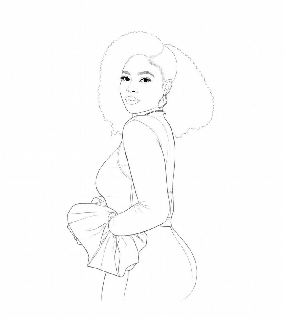 TrendyMill8's tweet image. guess who this person is #CustomPortrait #SketchProcess #PencilPortrait